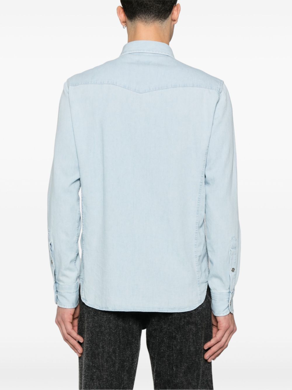 Tom Ford-OUTLET-SALE-Shirts BLAU-ARCHIVIST