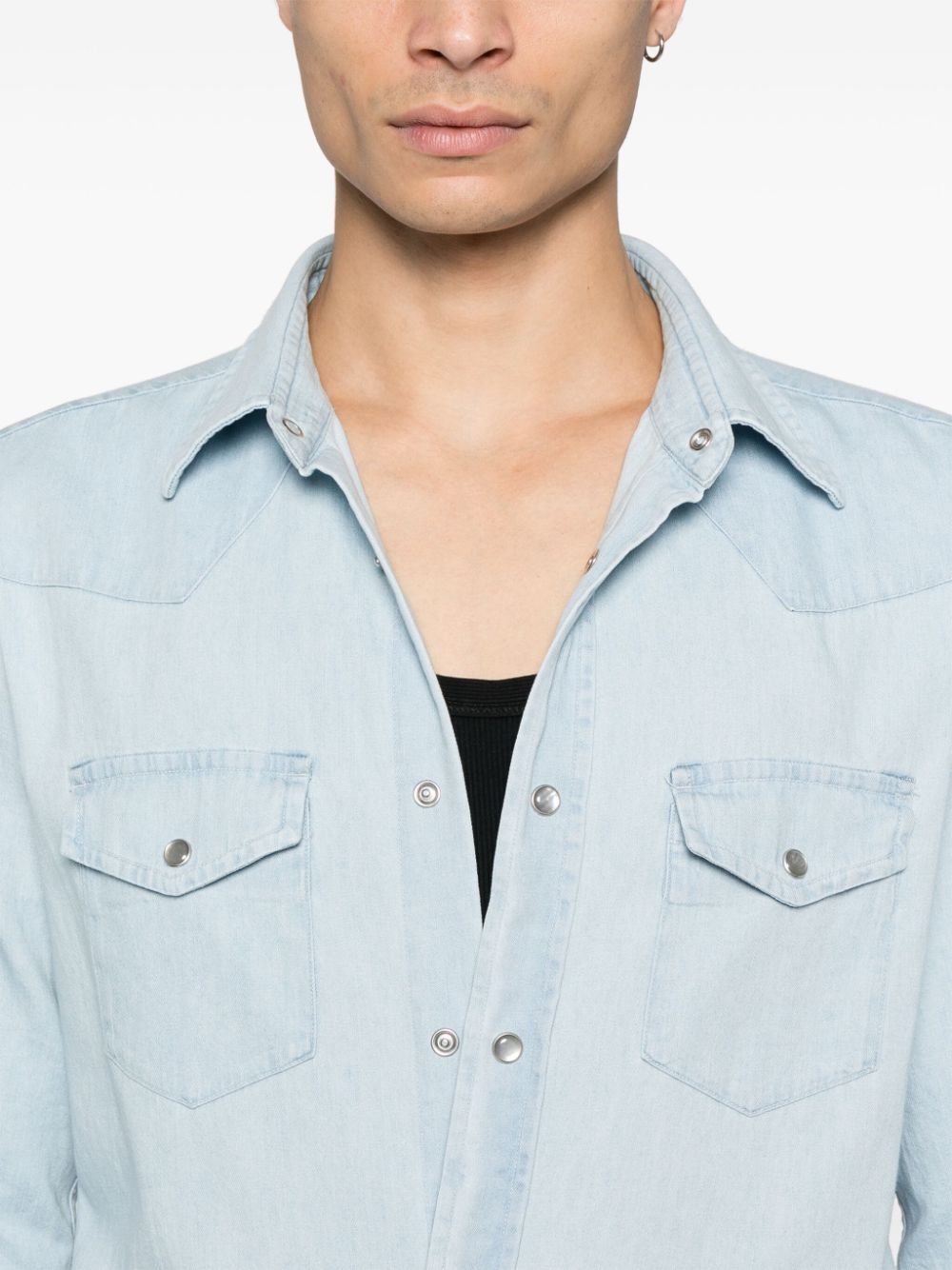 Tom Ford-OUTLET-SALE-Shirts BLAU-ARCHIVIST