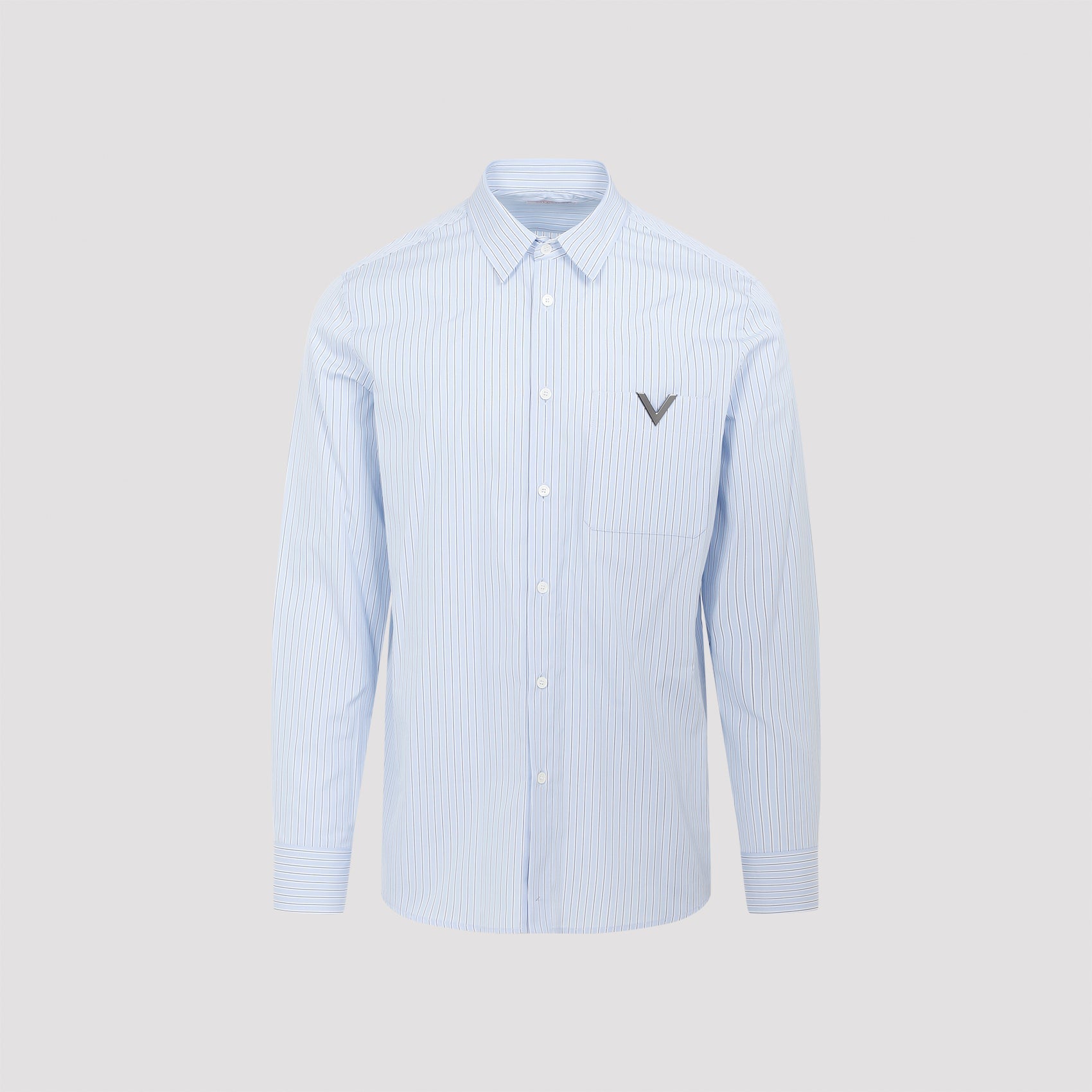 VALENTINO-OUTLET-SALE-Shirts BLAU-ARCHIVIST