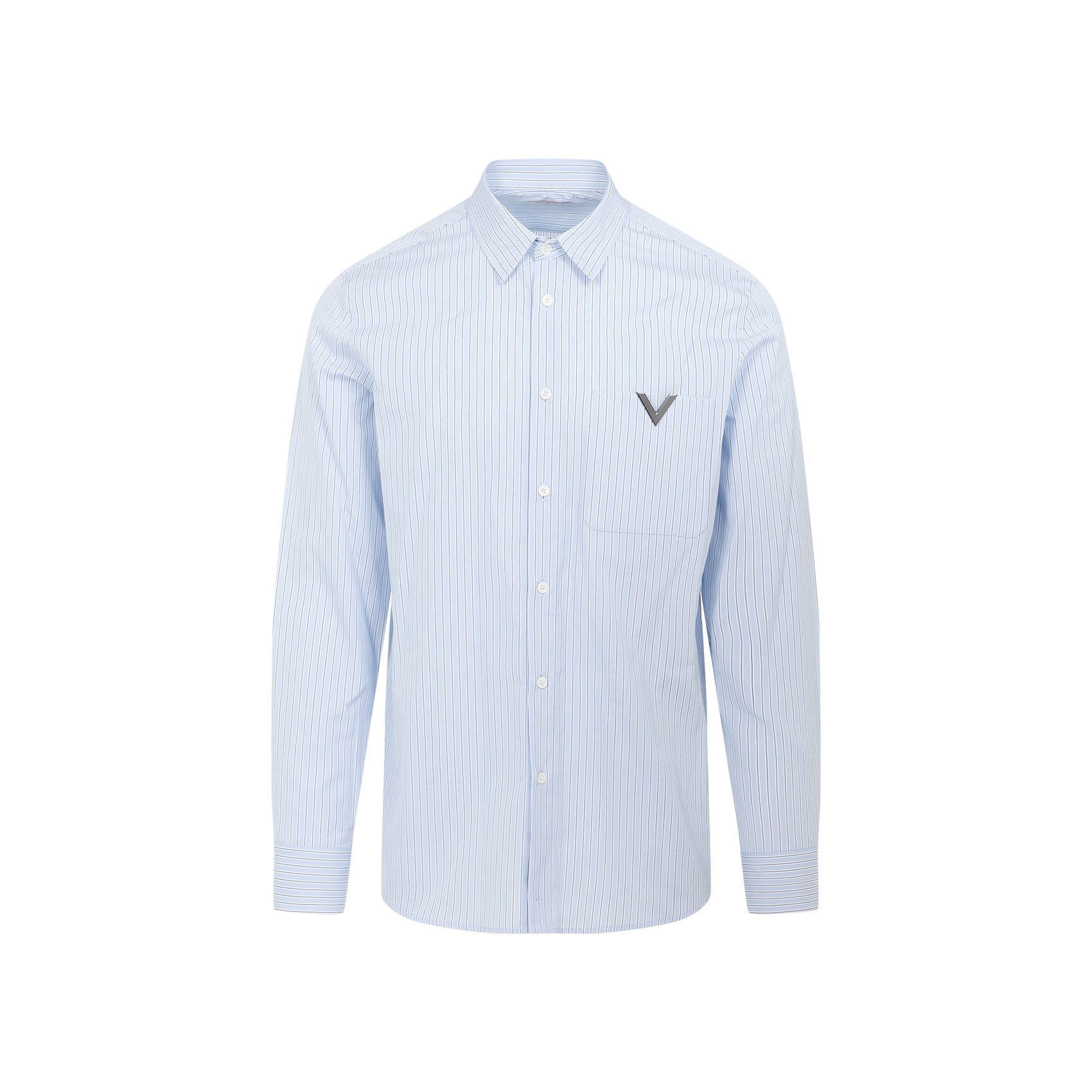 VALENTINO-OUTLET-SALE-Shirts BLAU-ARCHIVIST