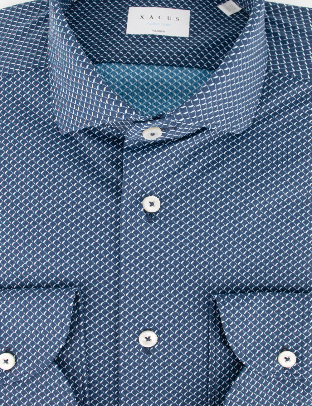 XACUS-OUTLET-SALE-Shirts BLAU-ARCHIVIST