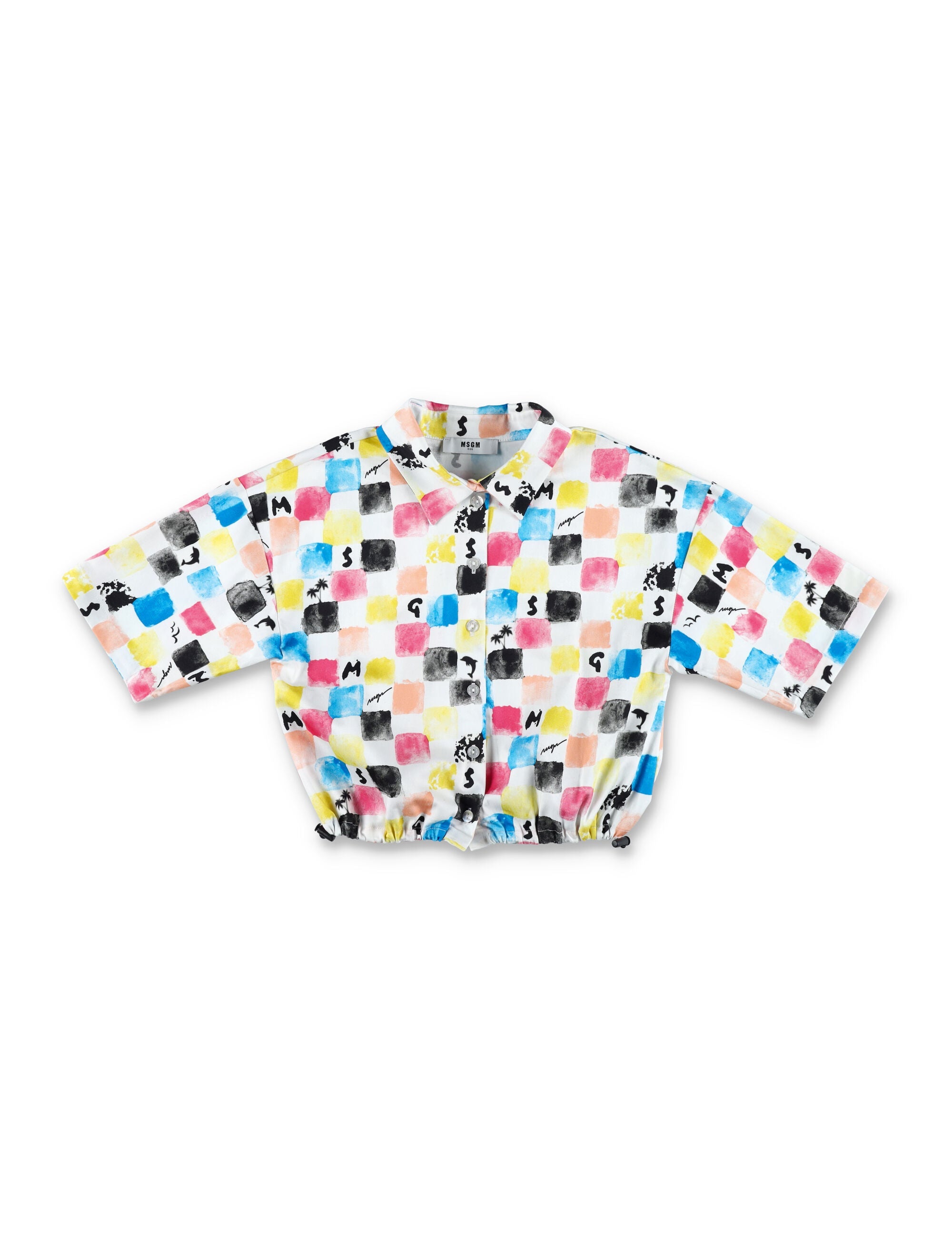 MSGM KIDS-OUTLET-SALE-Shirts BUNT-ARCHIVIST