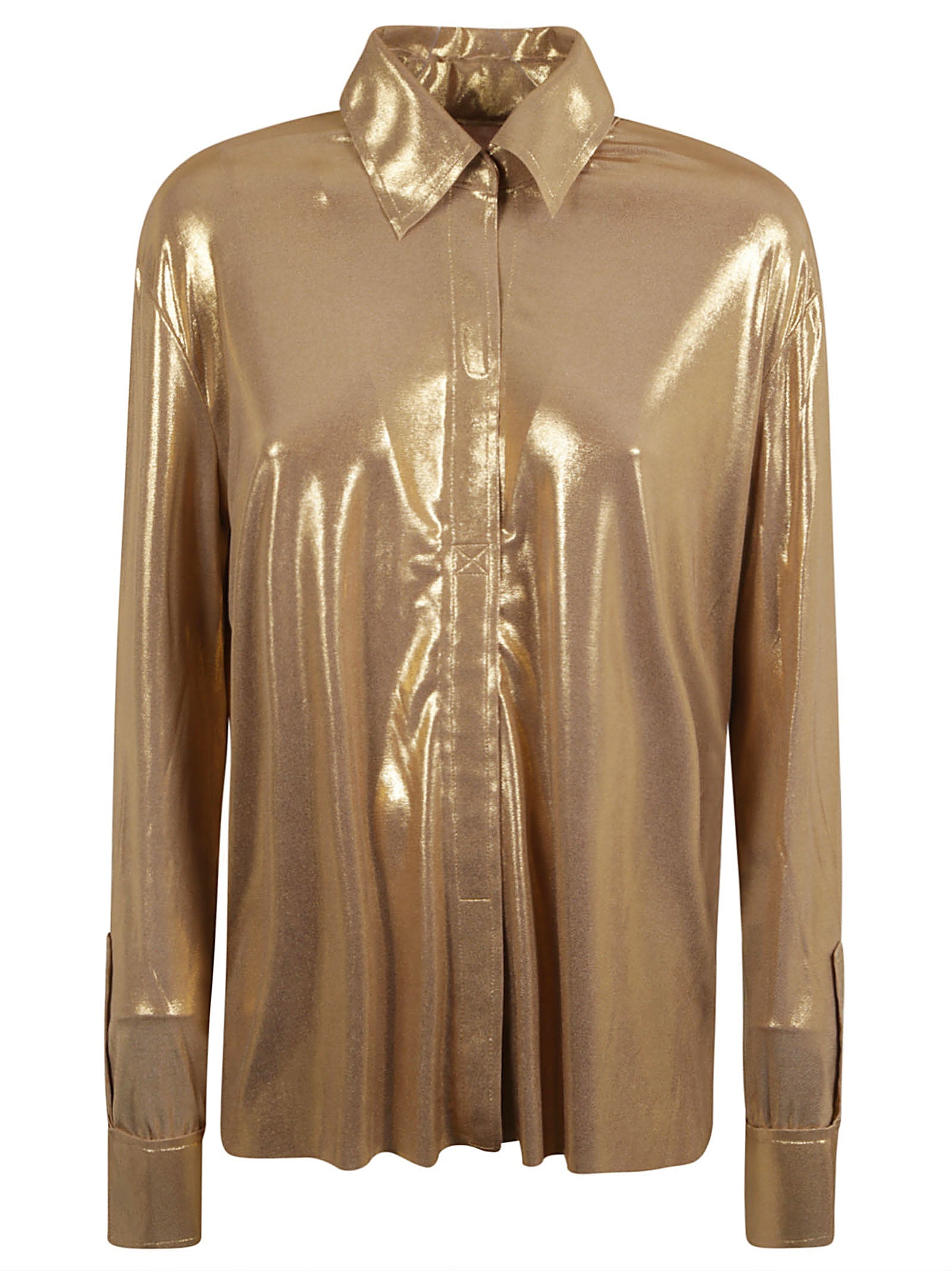 NORMA KAMALI-OUTLET-SALE-Shirts GOLD-ARCHIVIST