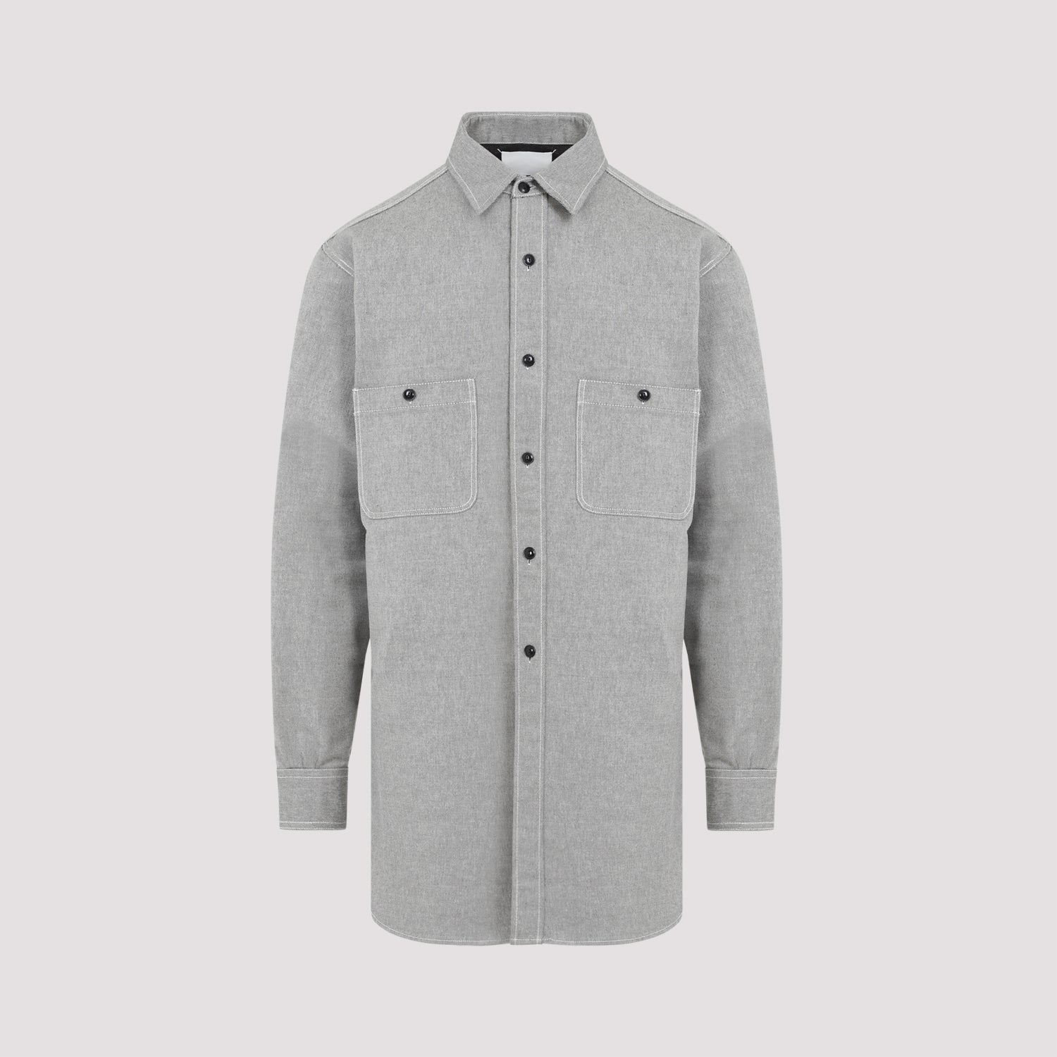 MAISON MARGIELA-OUTLET-SALE-Shirts GRAU-ARCHIVIST