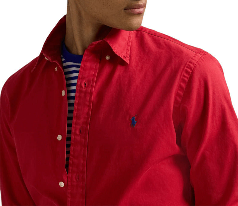 Polo Ralph Lauren-OUTLET-SALE-Shirts ORANGE-ARCHIVIST