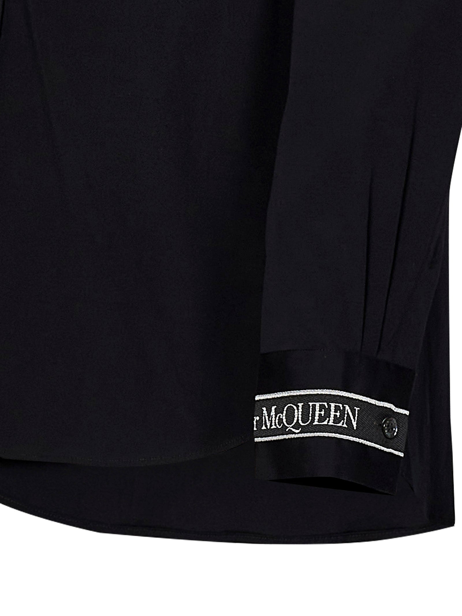 ALEXANDER MCQUEEN-OUTLET-SALE-Shirts SCHWARZ-ARCHIVIST