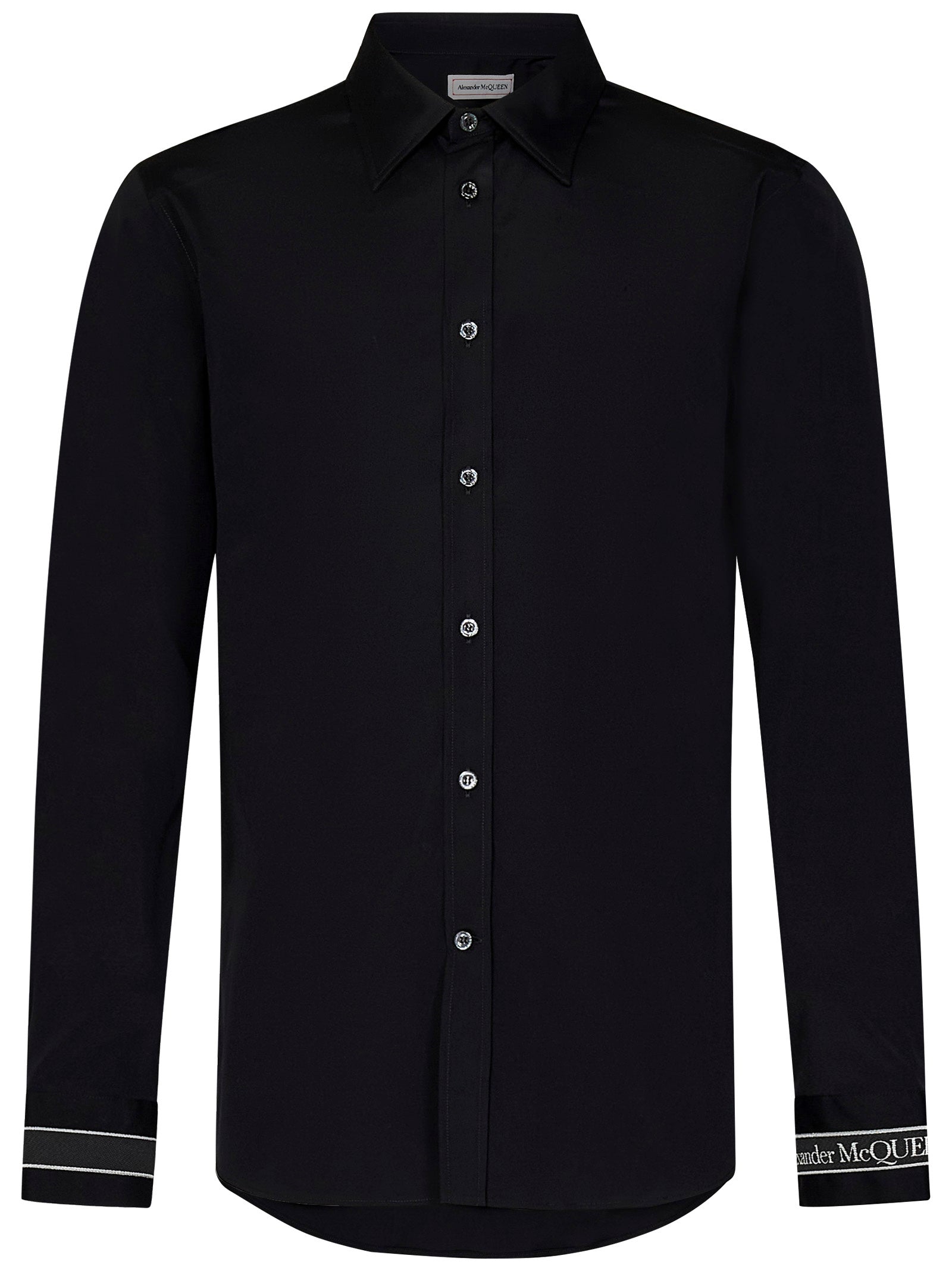 ALEXANDER MCQUEEN-OUTLET-SALE-Shirts SCHWARZ-ARCHIVIST