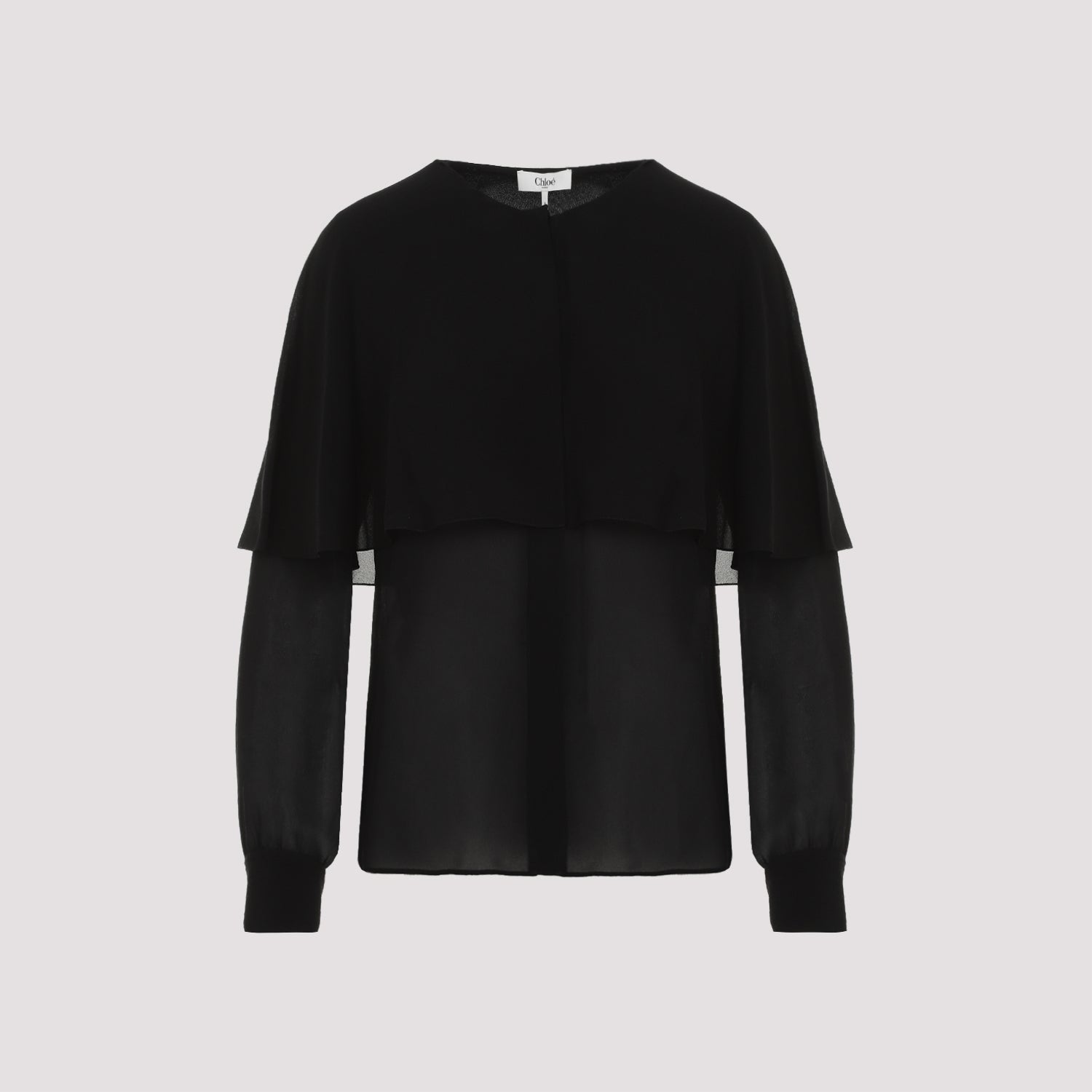 CHLOÉ-OUTLET-SALE-Shirts SCHWARZ-ARCHIVIST