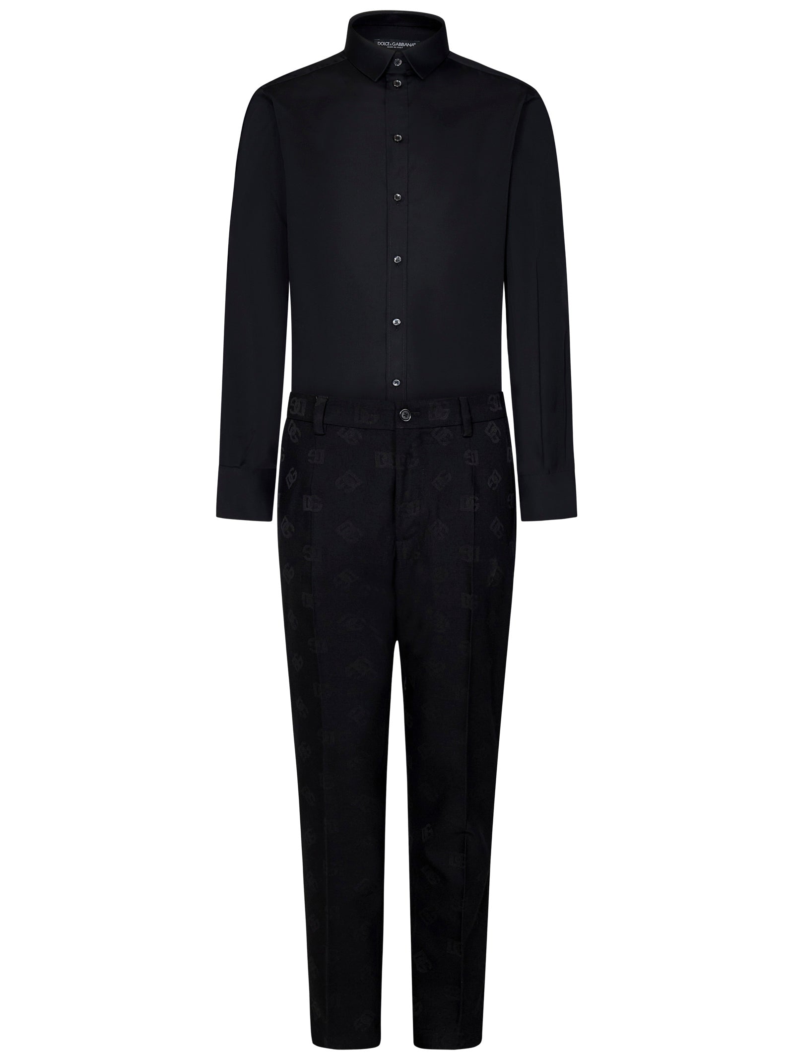 Dolce & Gabbana-OUTLET-SALE-Shirts SCHWARZ-ARCHIVIST