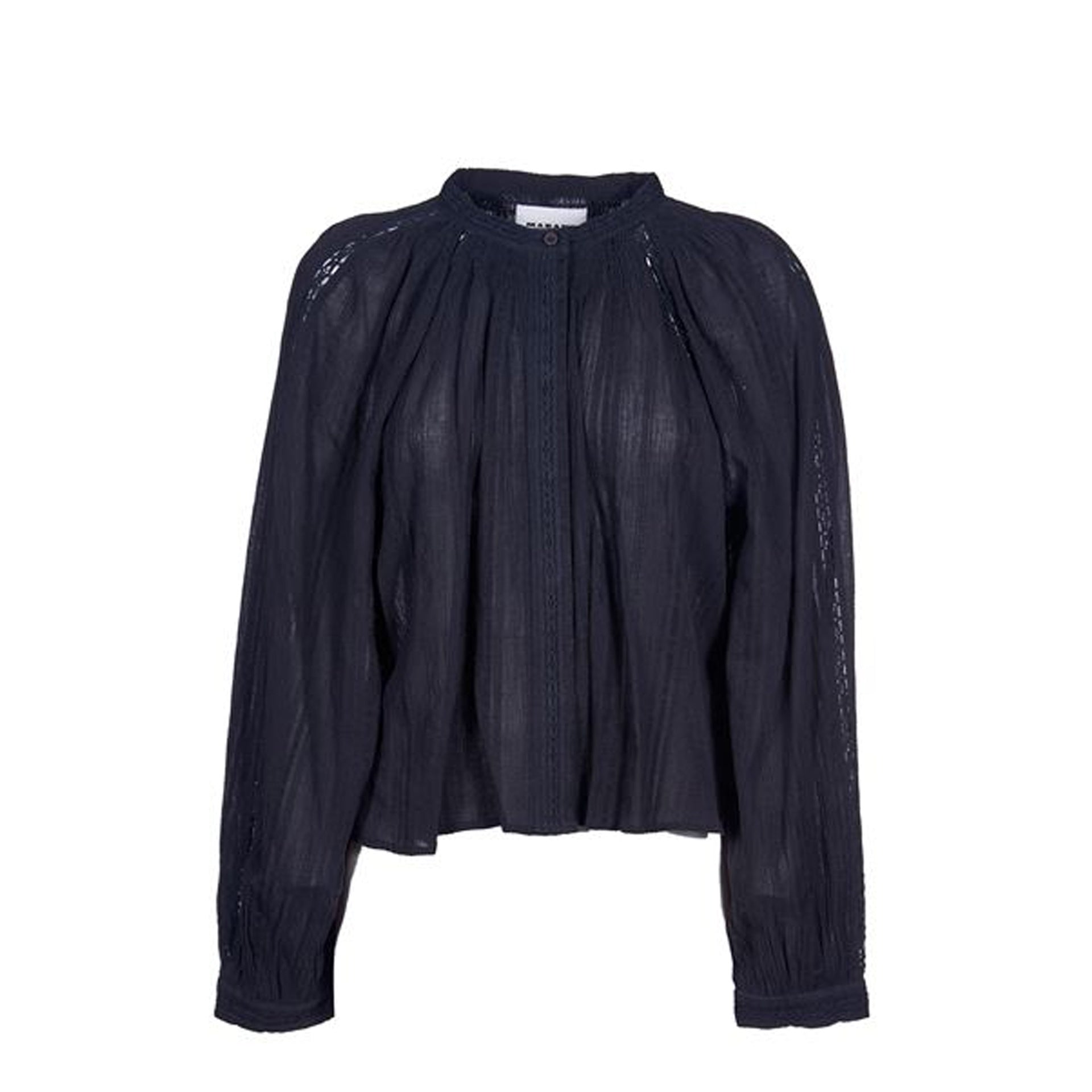 ISABEL MARANT ETOILE-OUTLET-SALE-Shirts SCHWARZ-ARCHIVIST