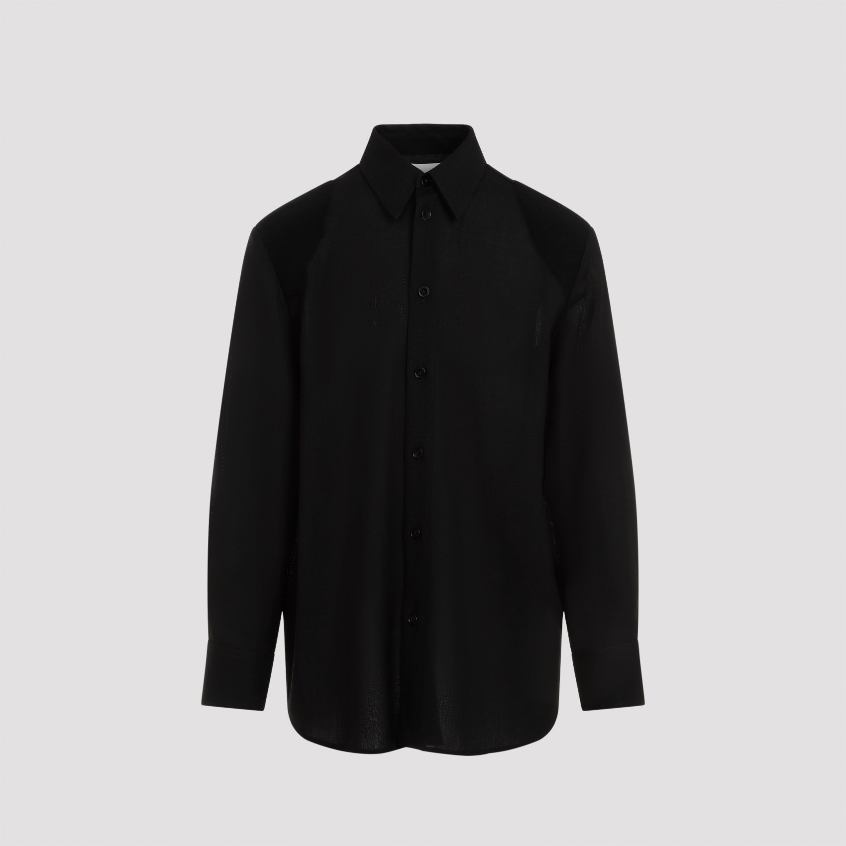 Jil Sander-OUTLET-SALE-Shirts SCHWARZ-ARCHIVIST