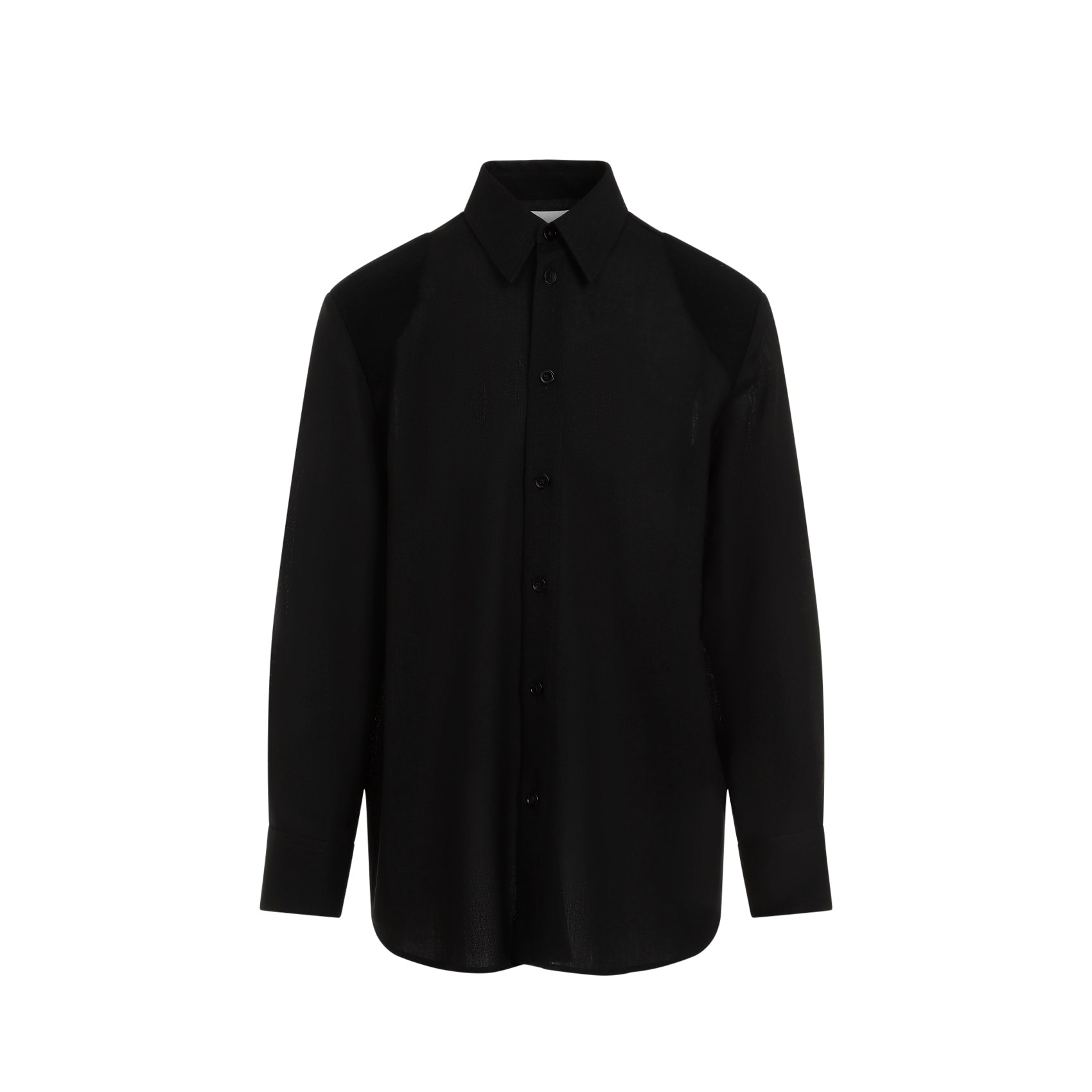 Jil Sander-OUTLET-SALE-Shirts SCHWARZ-ARCHIVIST