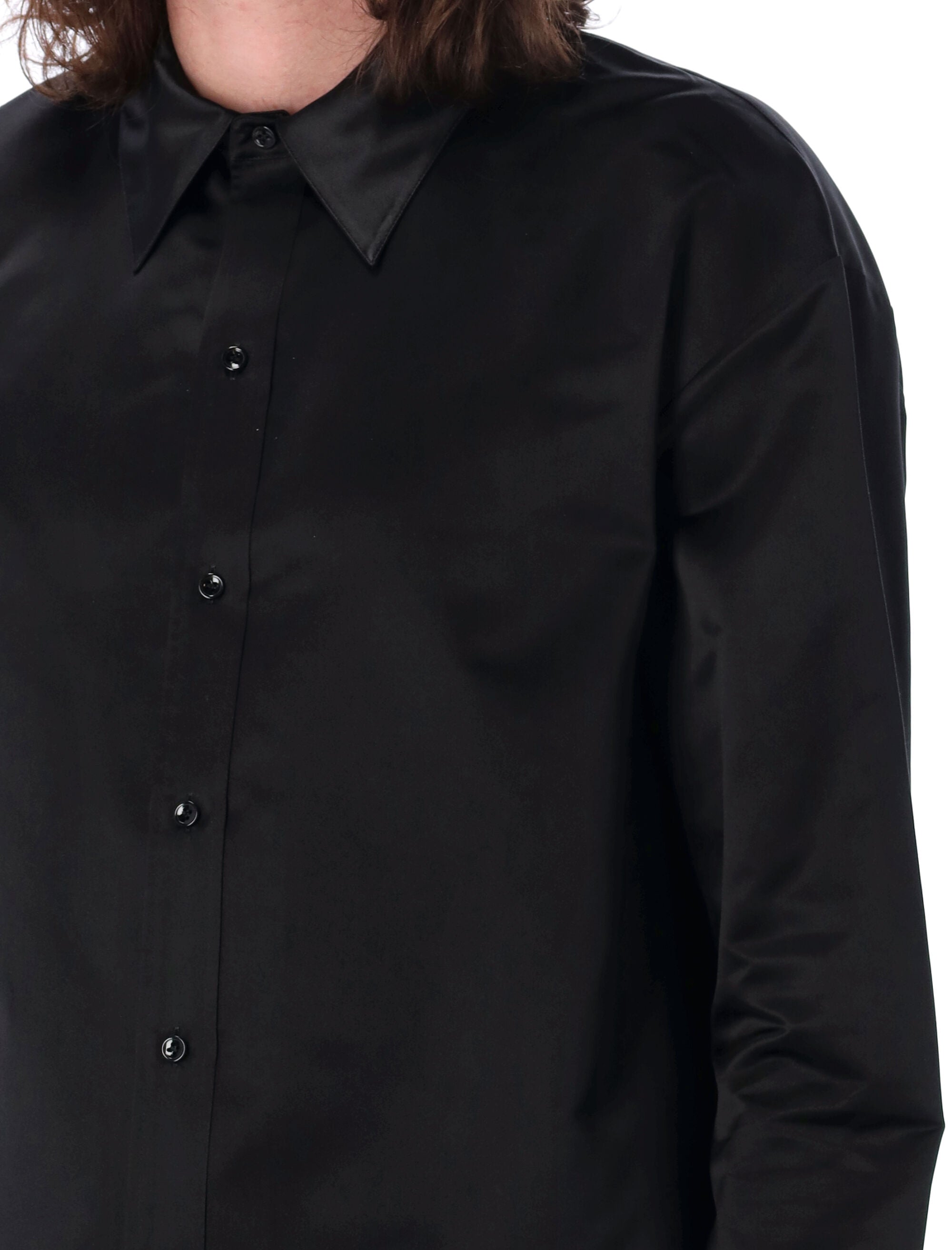 SAINT LAURENT PARIS-OUTLET-SALE-Shirts SCHWARZ-ARCHIVIST