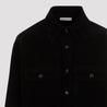 SAINT LAURENT-OUTLET-SALE-Shirts SCHWARZ-ARCHIVIST