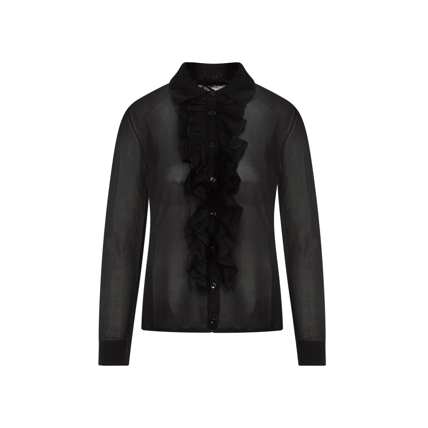 TOM FORD-OUTLET-SALE-Shirts SCHWARZ-ARCHIVIST