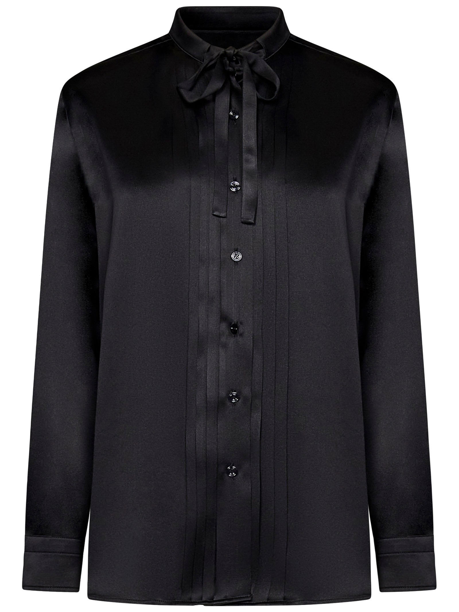 TOM FORD-OUTLET-SALE-Shirts SCHWARZ-ARCHIVIST