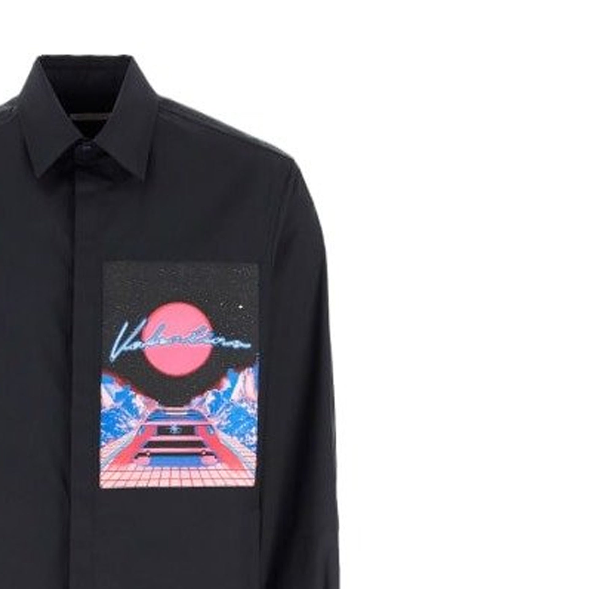 VALENTINO-OUTLET-SALE-Shirts SCHWARZ-ARCHIVIST