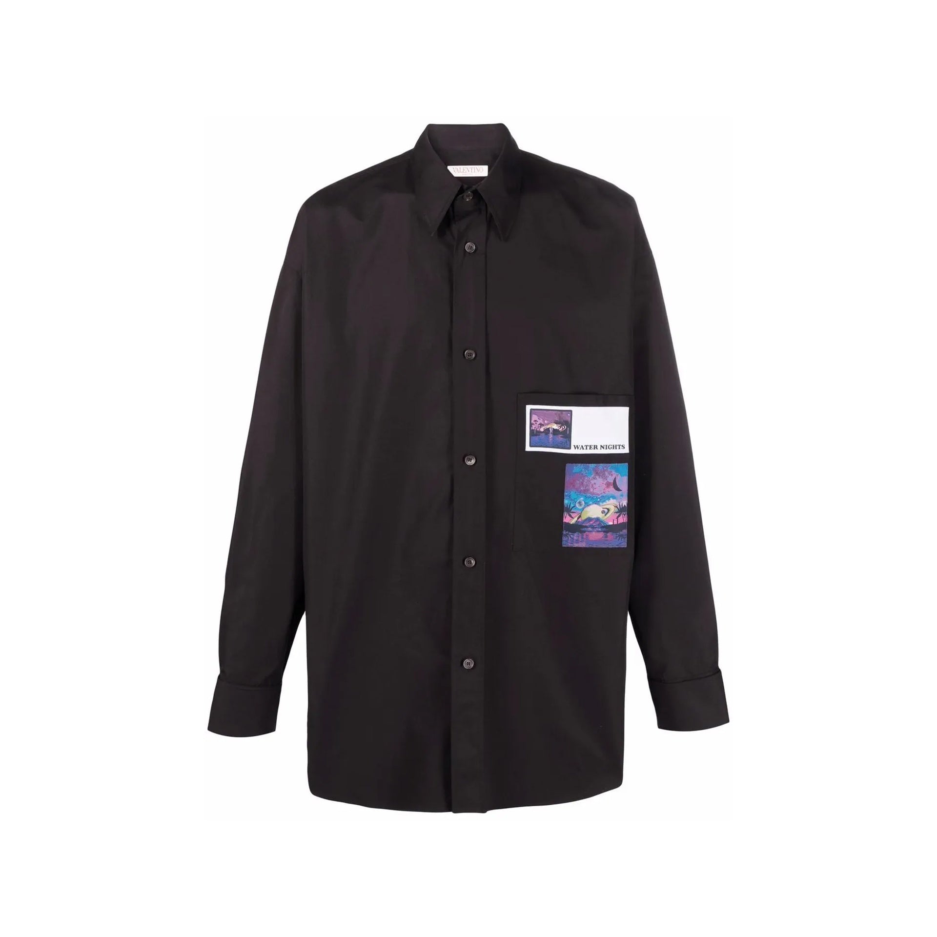 VALENTINO-OUTLET-SALE-Shirts SCHWARZ-ARCHIVIST