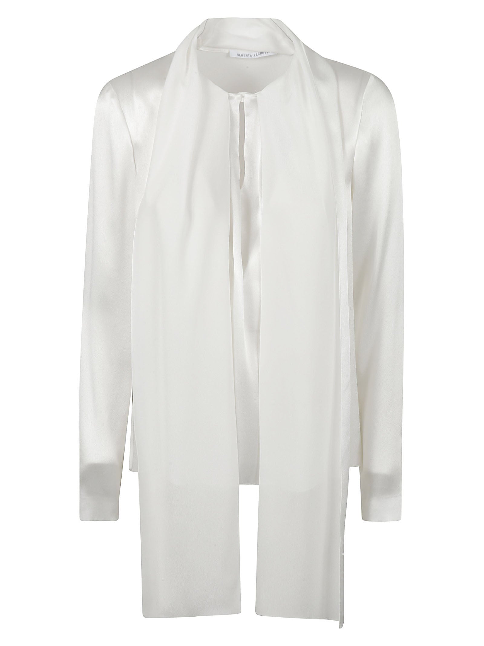 Alberta Ferretti-OUTLET-SALE-Shirts WEISS-ARCHIVIST