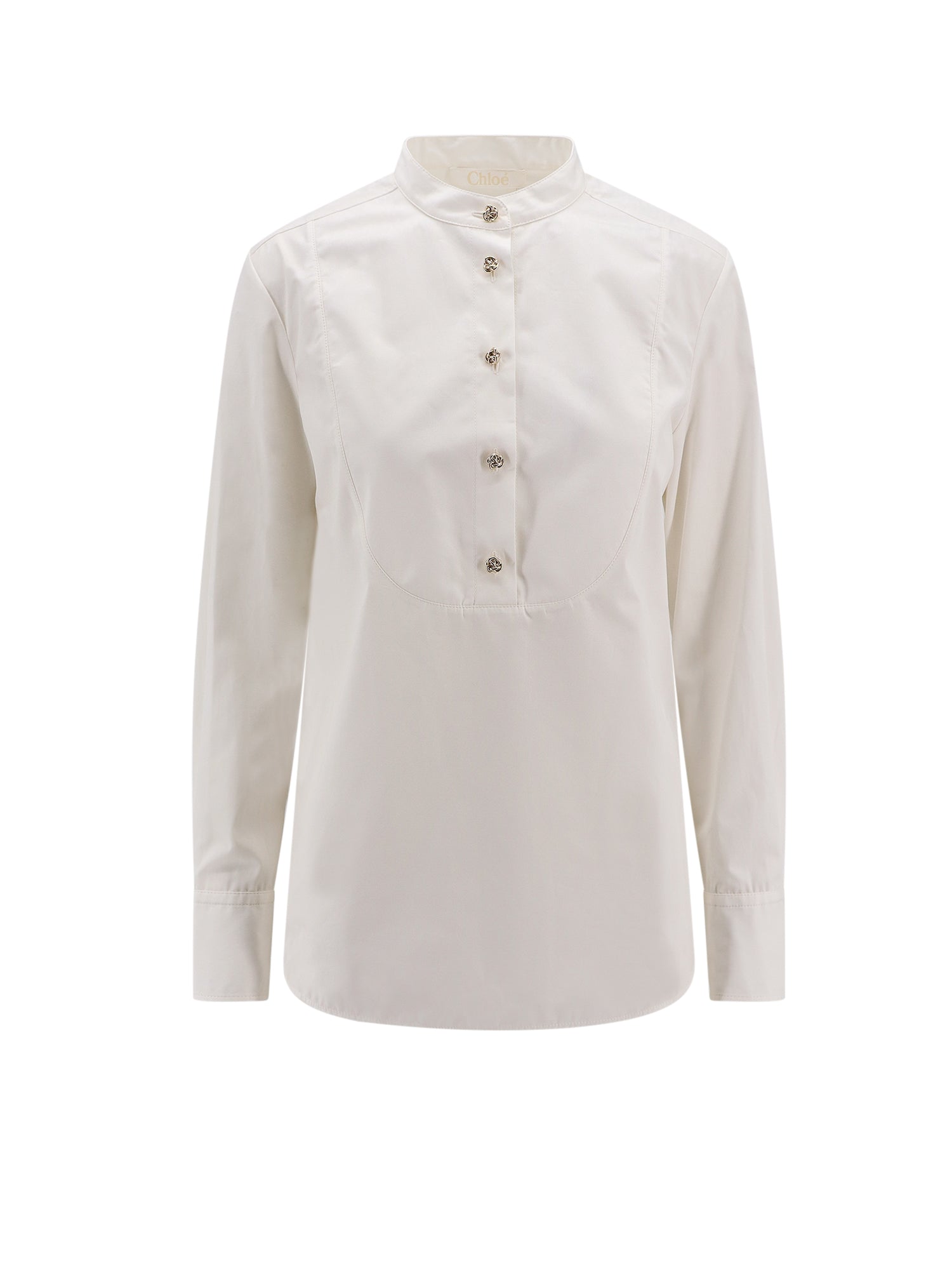 CHLOÉ-OUTLET-SALE-Shirts WEISS-ARCHIVIST