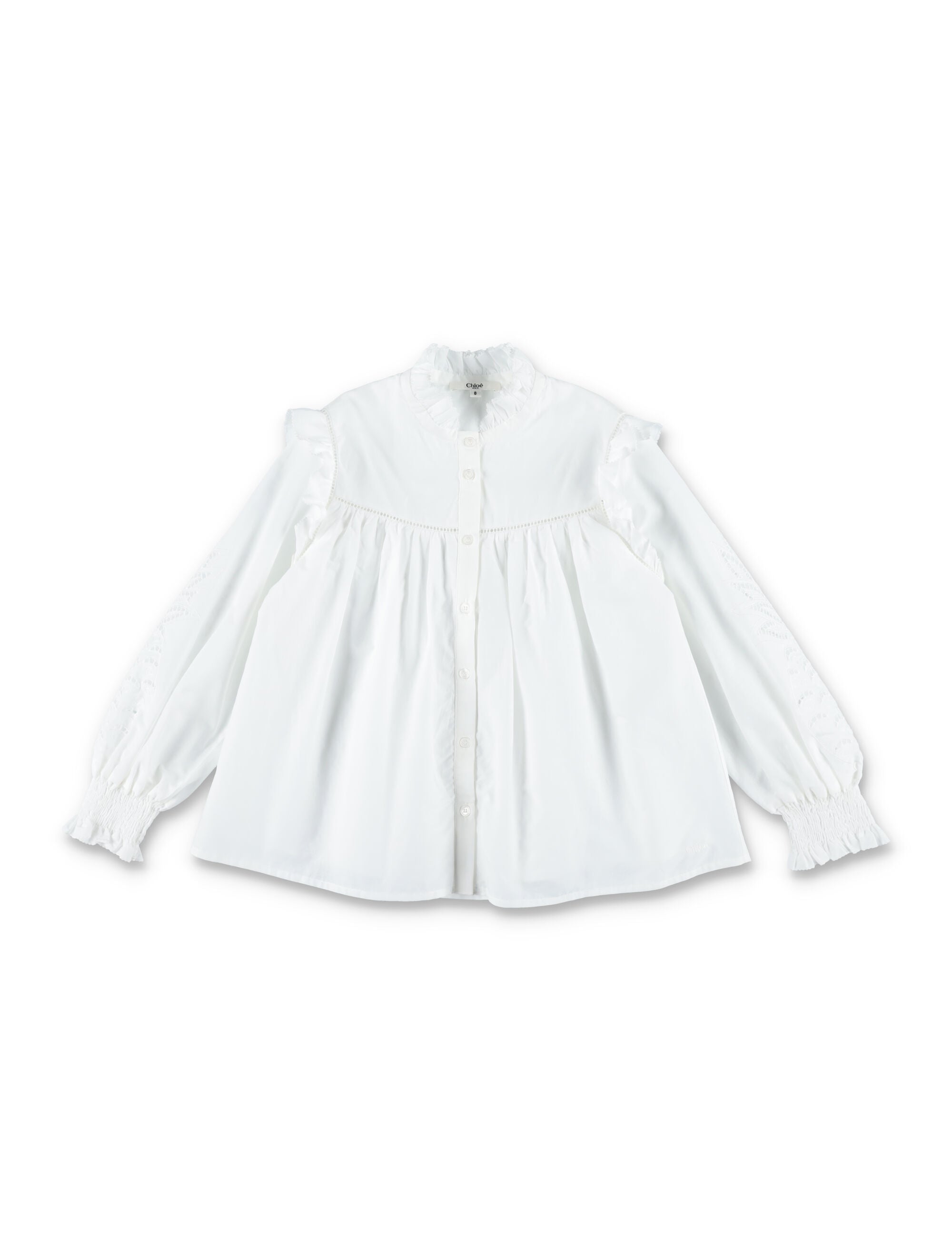 Chloé-OUTLET-SALE-Shirts WEISS-ARCHIVIST