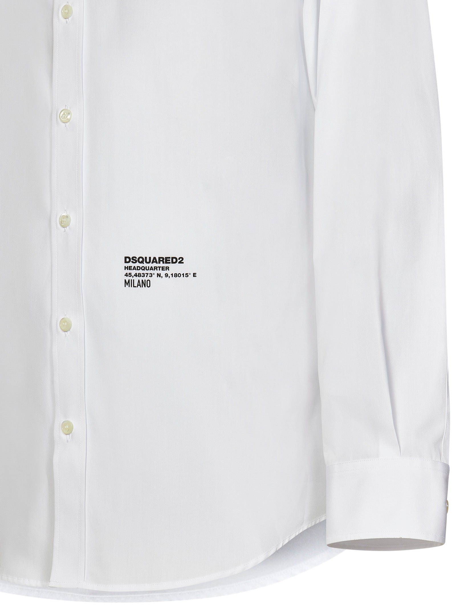 DSQUARED2-OUTLET-SALE-Shirts WEISS-ARCHIVIST