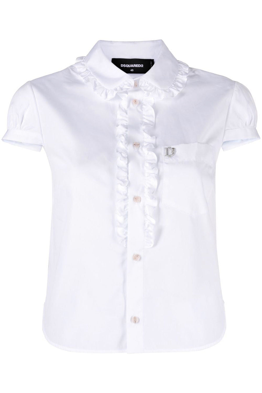 DSQUARED2-OUTLET-SALE-Shirts WEISS-ARCHIVIST