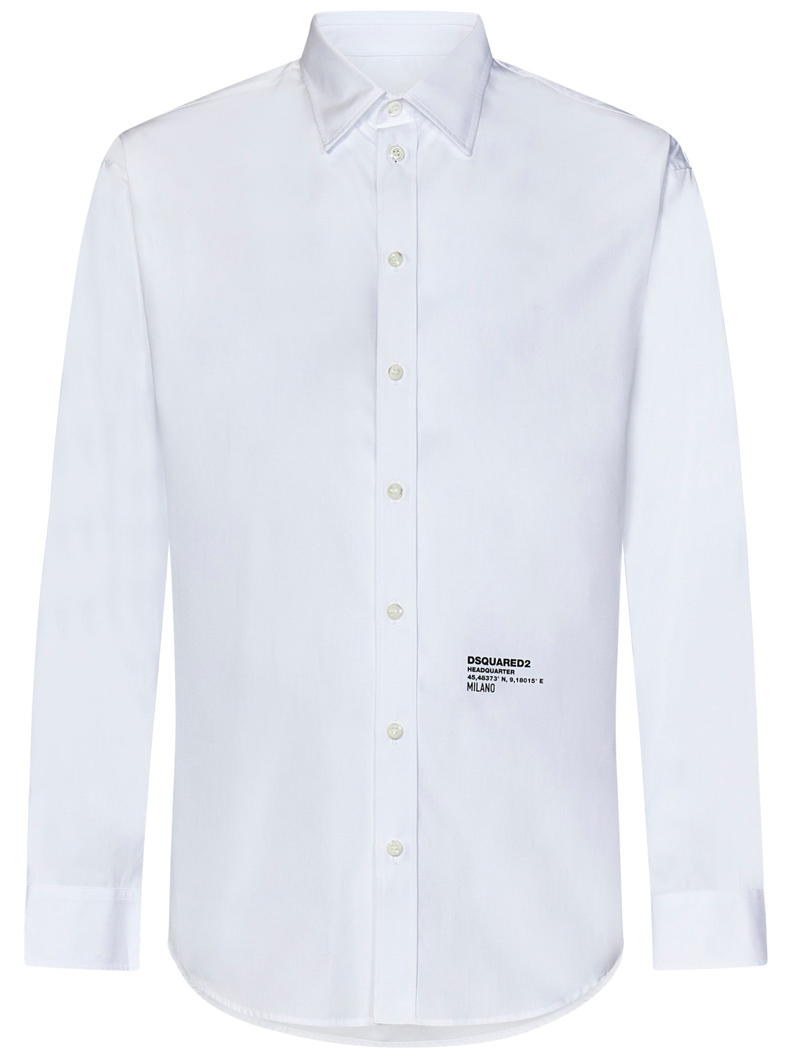 DSQUARED2-OUTLET-SALE-Shirts WEISS-ARCHIVIST