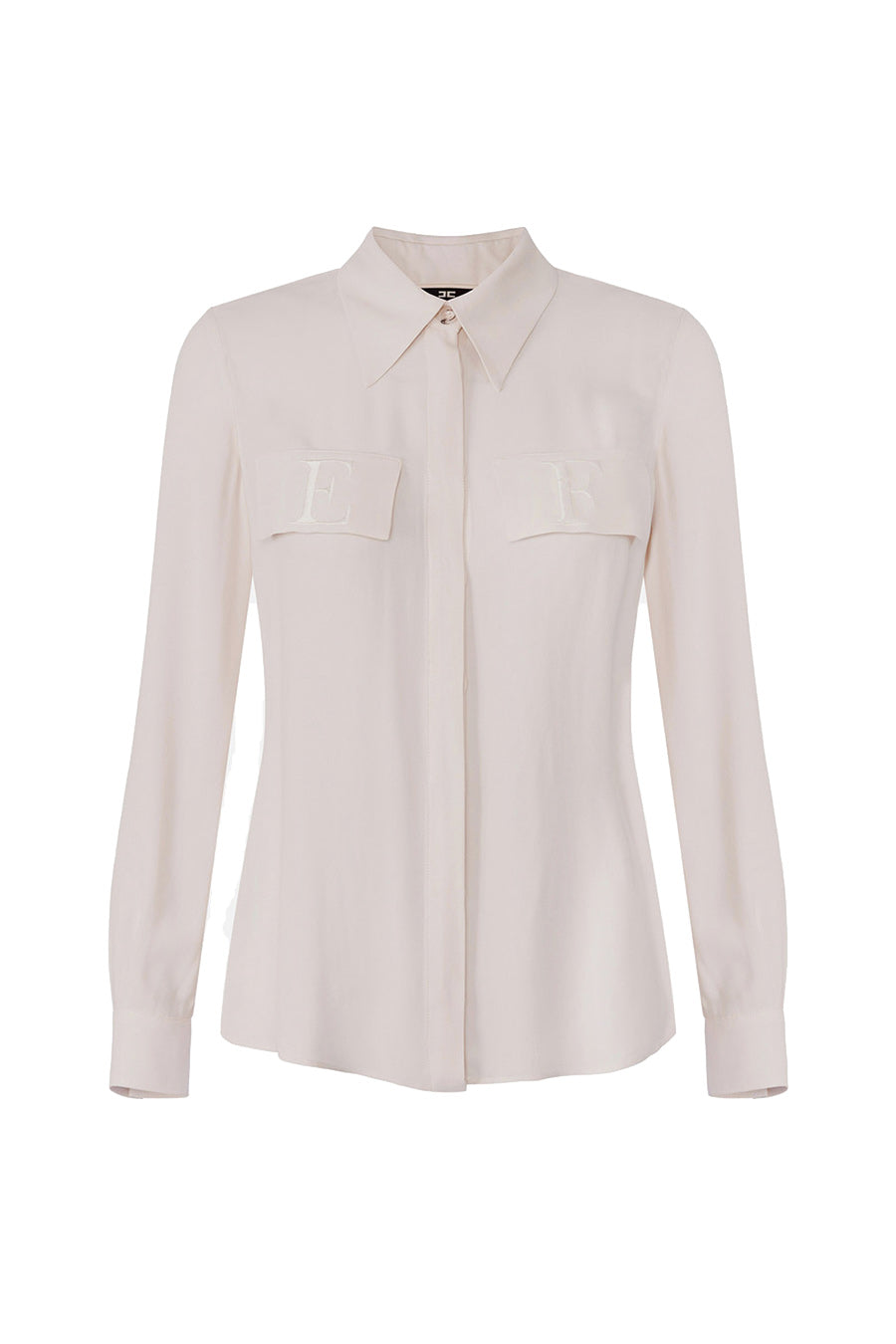 Elisabetta Franchi-OUTLET-SALE-Shirts WEISS-ARCHIVIST