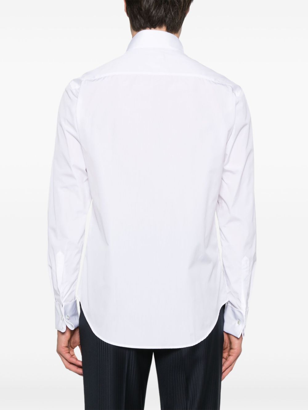 Emporio Armani-OUTLET-SALE-Shirts WEISS-ARCHIVIST