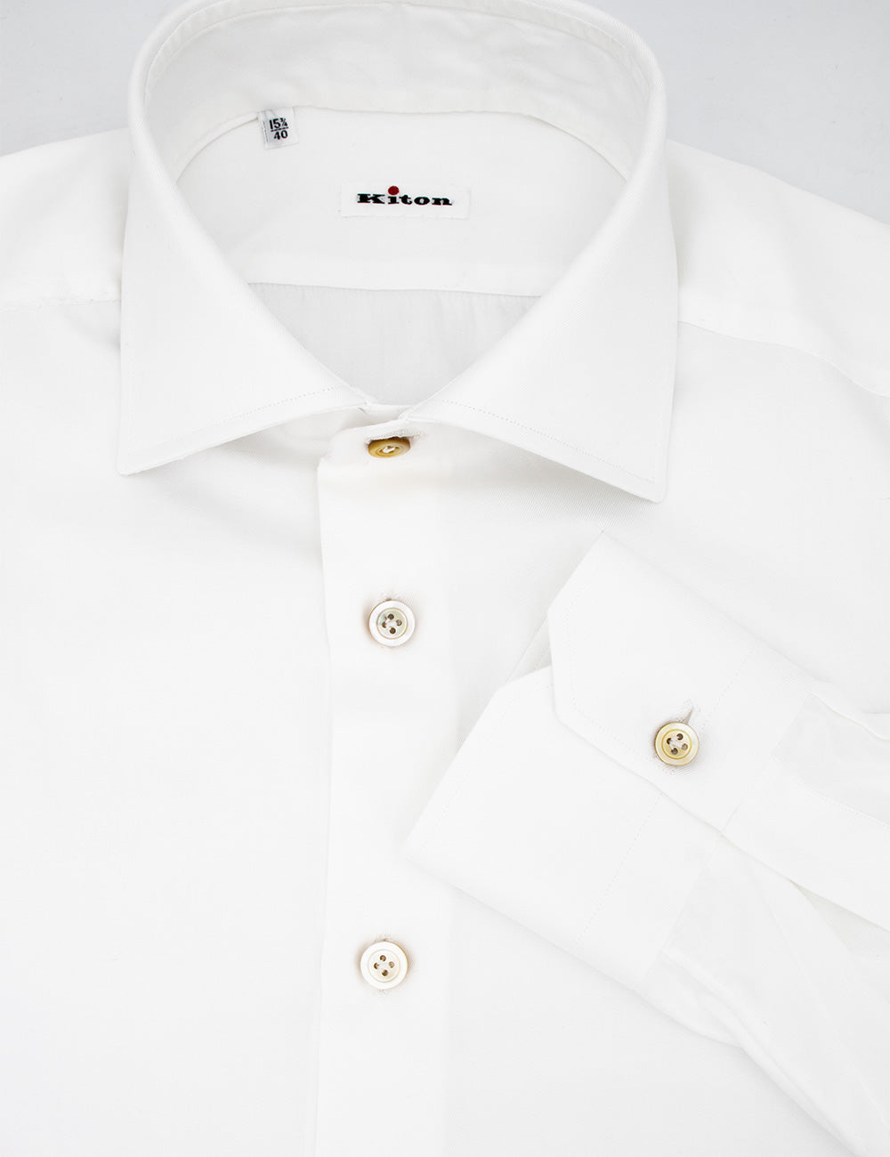 Kiton-OUTLET-SALE-Shirts WEISS-ARCHIVIST