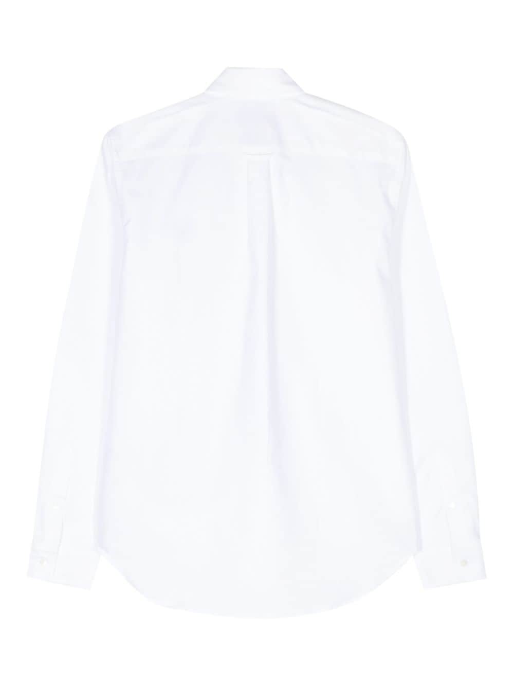 Maison Kitsuné-OUTLET-SALE-Shirts WEISS-ARCHIVIST