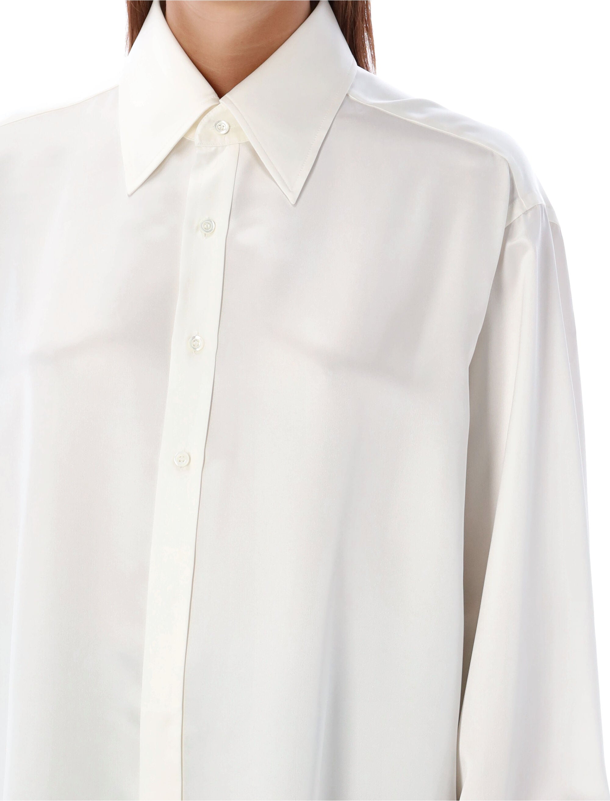 MAISON MARGIELA-OUTLET-SALE-Shirts WEISS-ARCHIVIST