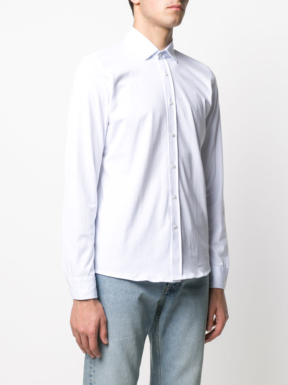 Massimo Piombo-OUTLET-SALE-Shirts WEISS-ARCHIVIST