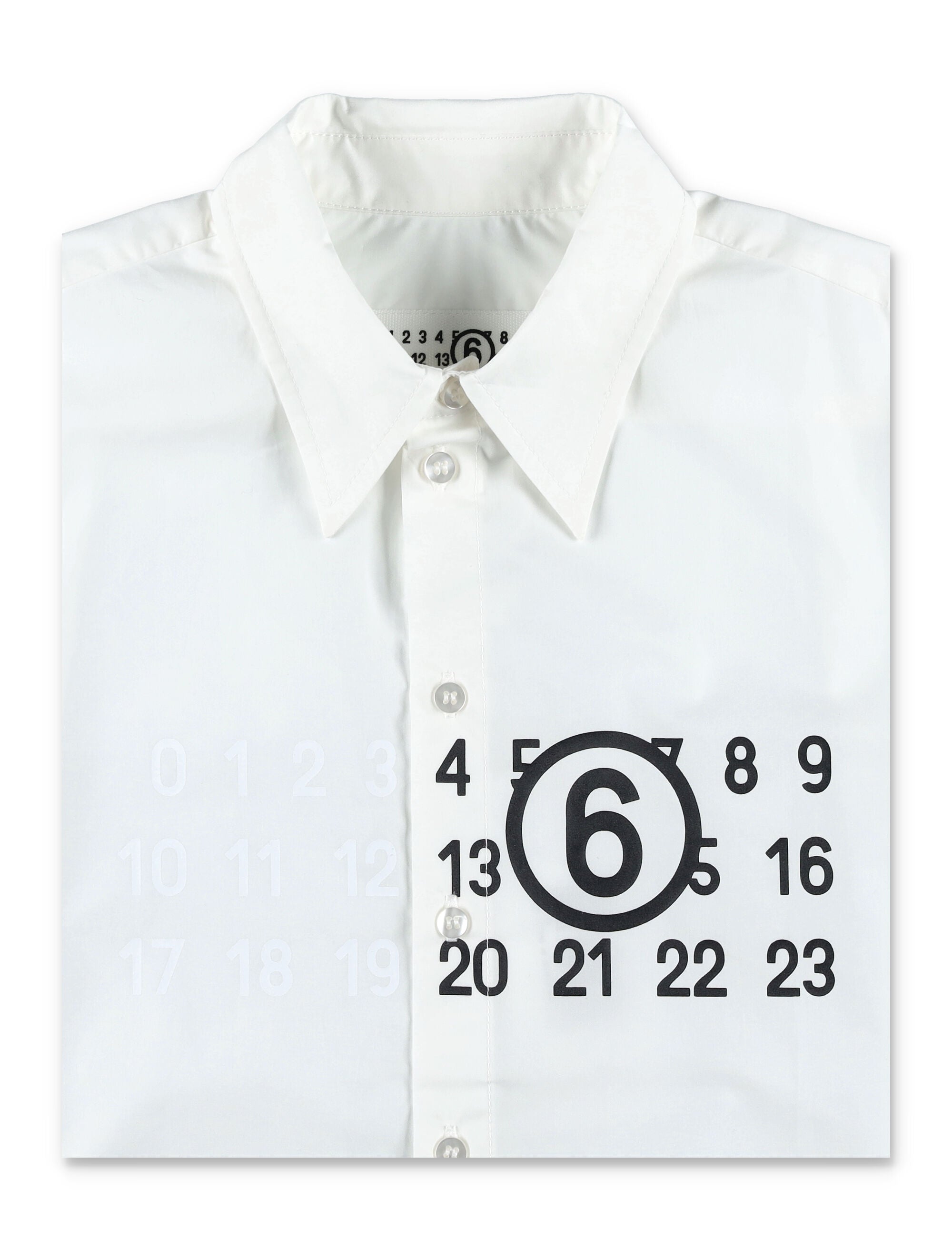 MM6 MAISON MARGIELA-OUTLET-SALE-Shirts WEISS-ARCHIVIST