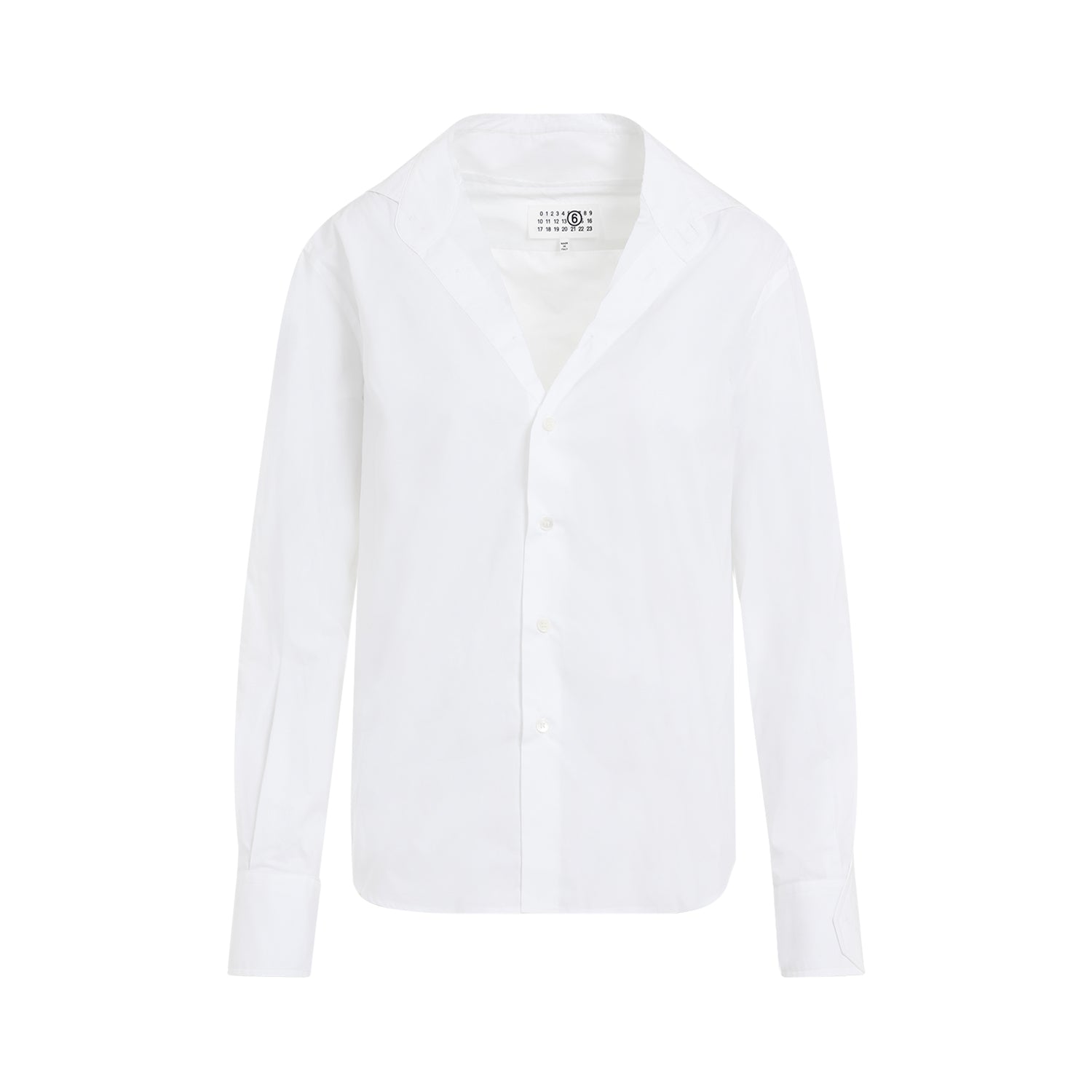 MM6 MAISON MARGIELA-OUTLET-SALE-Shirts WEISS-ARCHIVIST