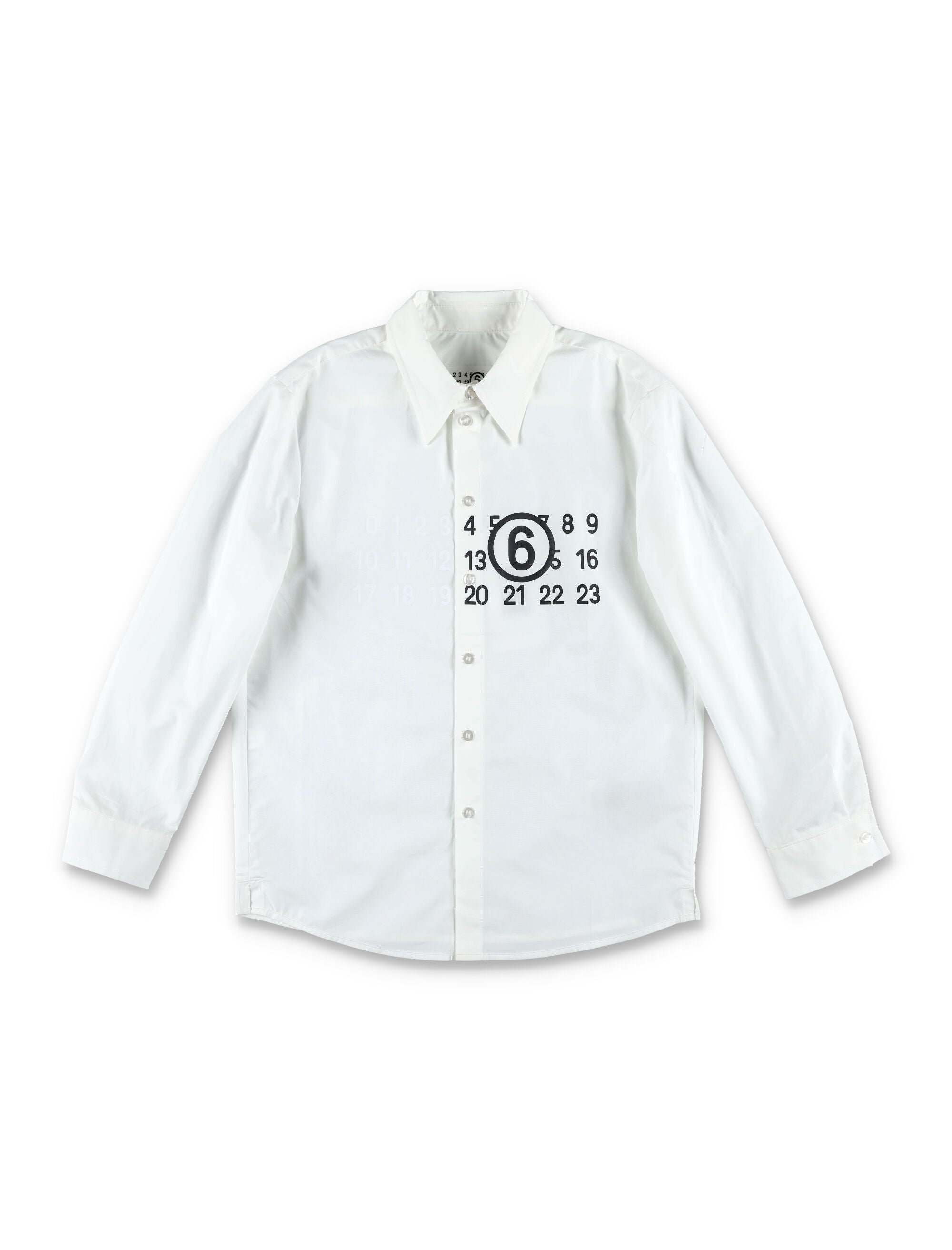 Mm6 Maison Margiela-OUTLET-SALE-Shirts WEISS-ARCHIVIST