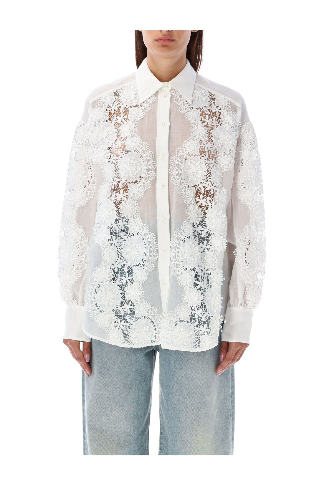 ZIMMERMANN-OUTLET-SALE-Shirts WEISS-ARCHIVIST