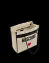 MOSCHINO-OUTLET-SALE-Shopper BEIGE-ARCHIVIST