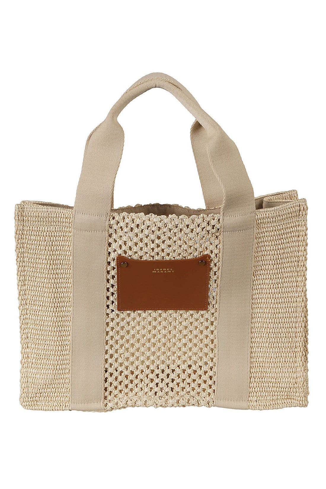 ISABEL MARANT-OUTLET-SALE-Shopper Beige-ARCHIVIST