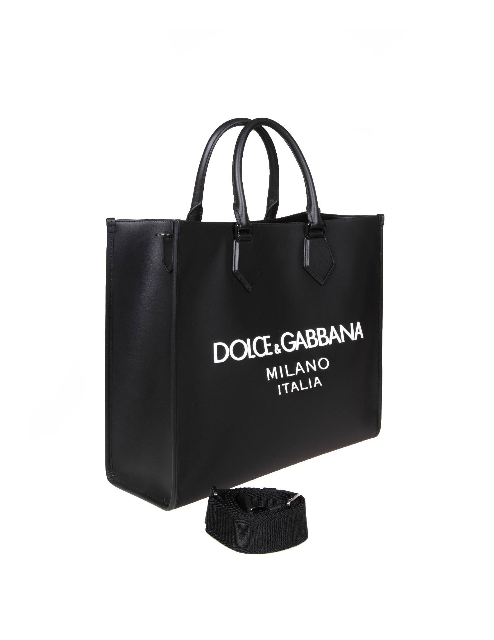 DOLCE & GABBANA-OUTLET-SALE-Shopper SCHWARZ-ARCHIVIST