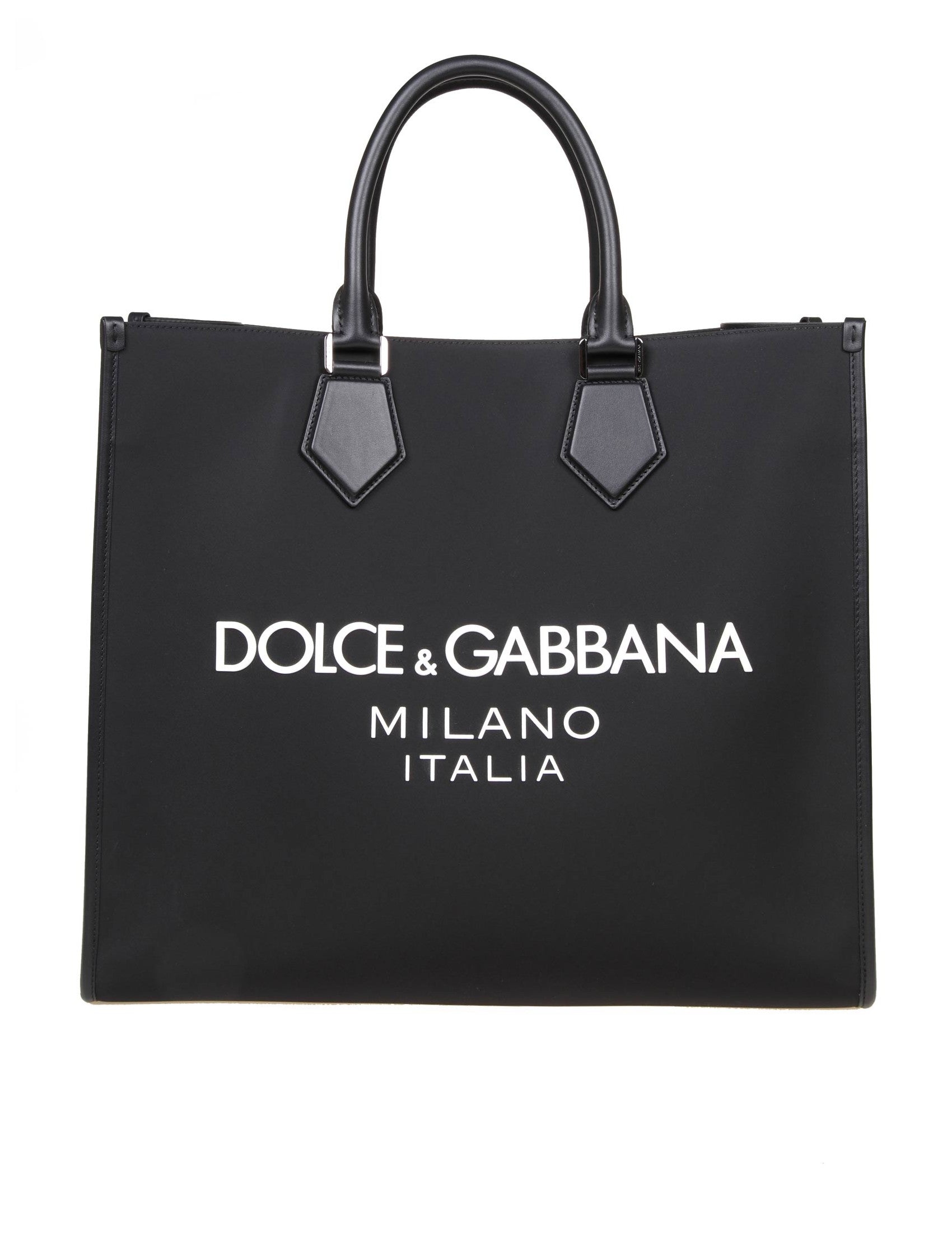 DOLCE & GABBANA-OUTLET-SALE-Shopper SCHWARZ-ARCHIVIST