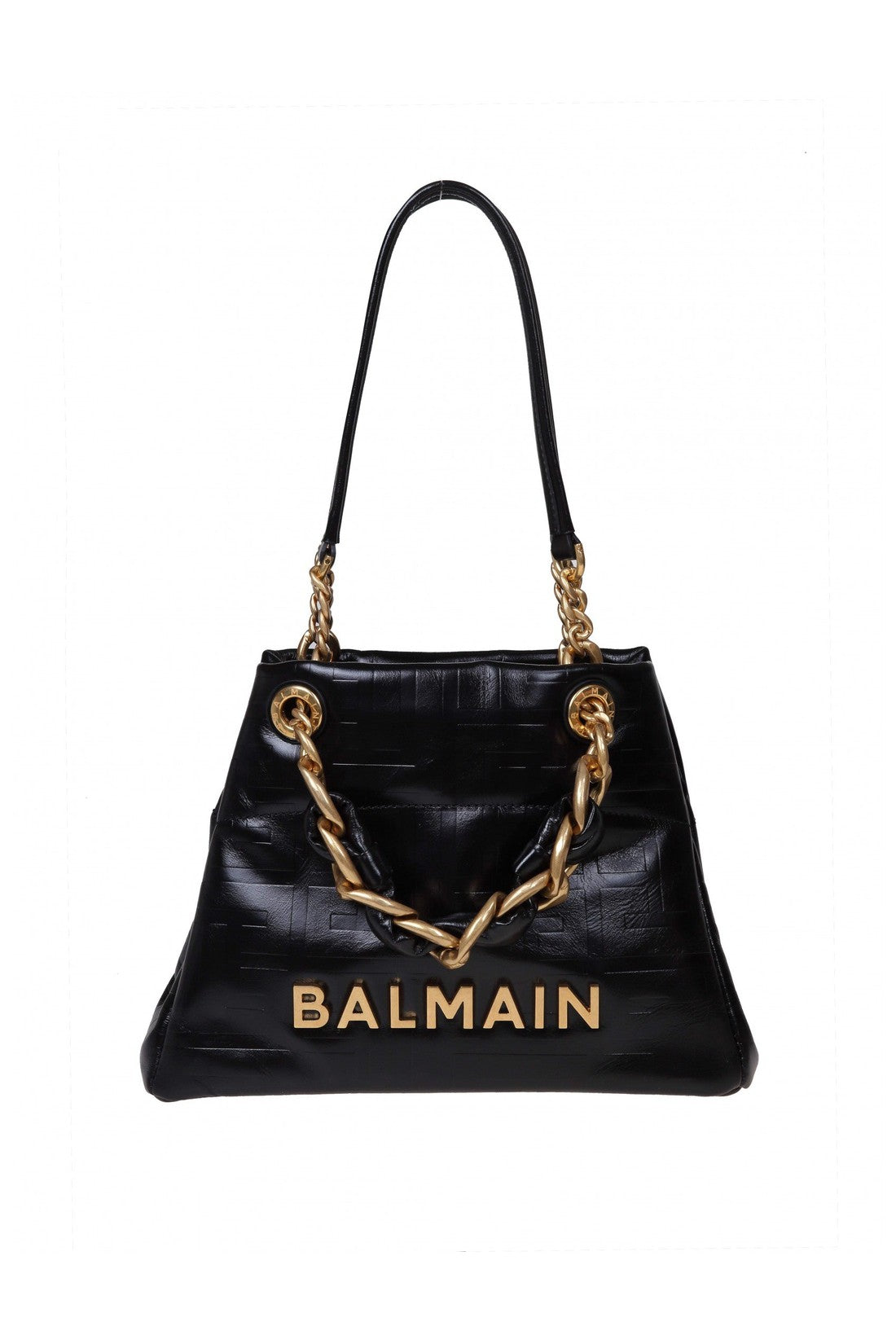 BALMAIN-OUTLET-SALE-Shopper Schwarz-ARCHIVIST