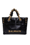 BALMAIN-OUTLET-SALE-Shopper Schwarz-ARCHIVIST