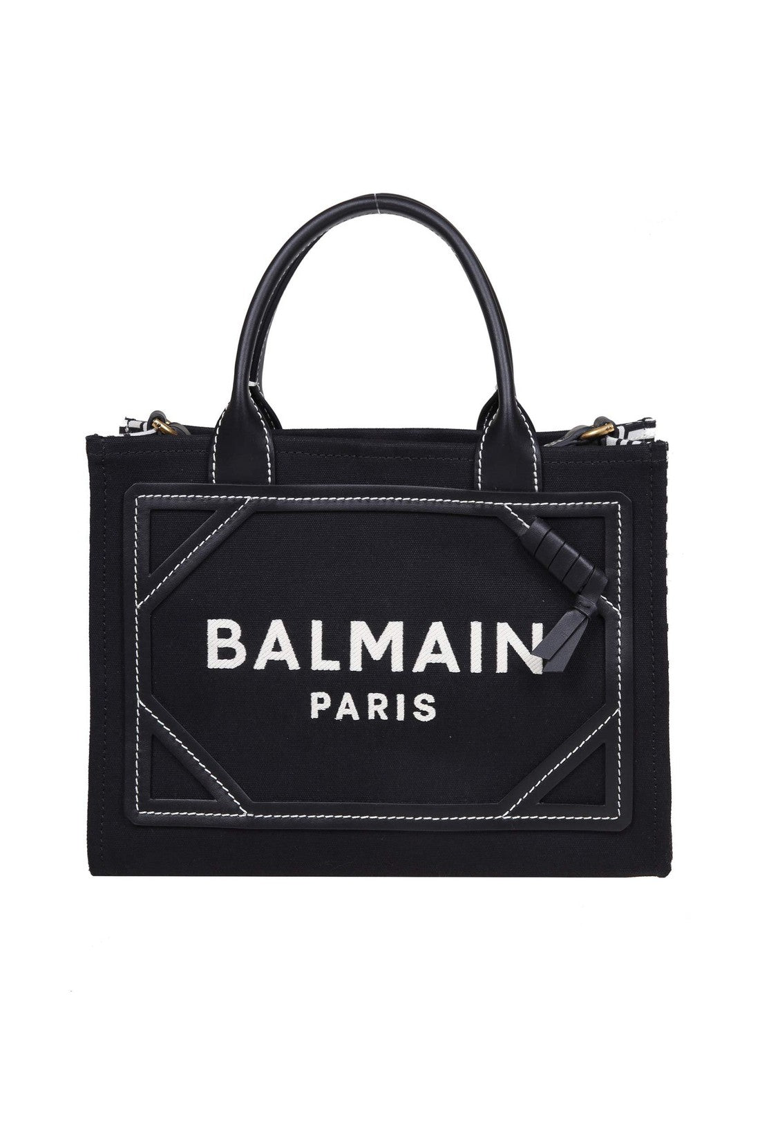 BALMAIN-OUTLET-SALE-Shopper Schwarz-ARCHIVIST