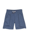 BRUNELLO CUCINELLI-OUTLET-SALE-Short Blau-ARCHIVIST