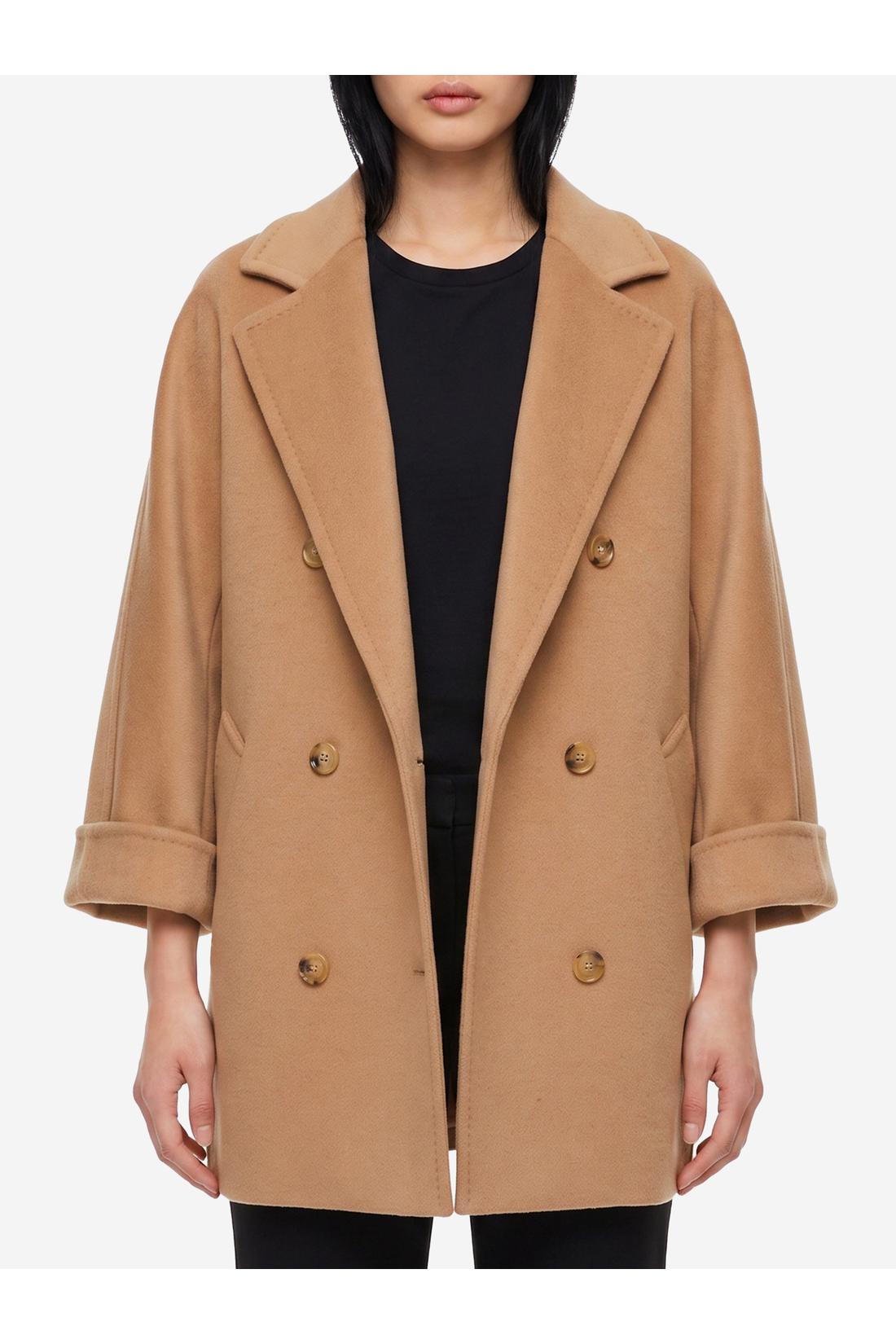 Max mara-OUTLET-SALE-Short Icon Rebus coat-ARCHIVIST