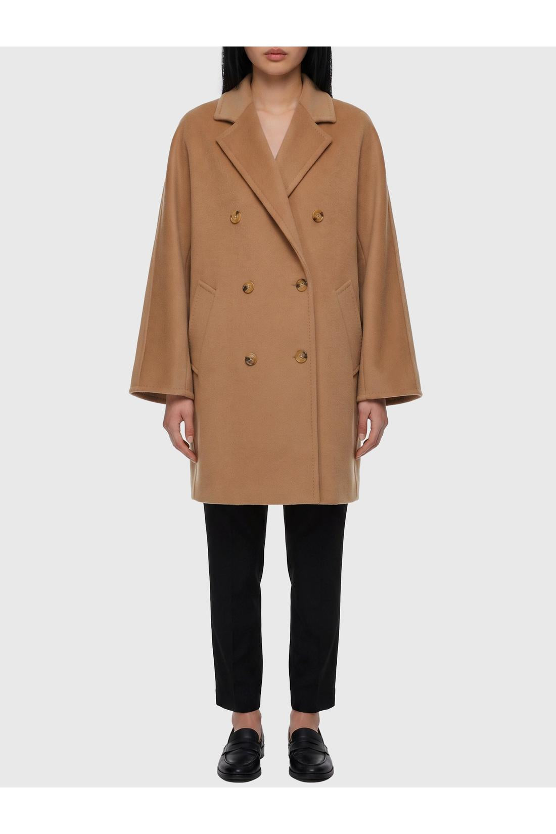 Max mara-OUTLET-SALE-Short Icon Rebus coat-ARCHIVIST