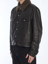 SAINT LAURENT-OUTLET-SALE-Short jacket in lambskin-ARCHIVIST