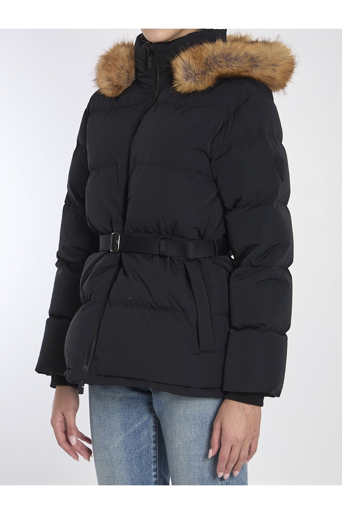 BURBERRY-OUTLET-SALE-Short nylon puffer coat-ARCHIVIST